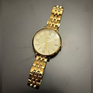 Jacqueline Gold-Tone Stainless Steel Watch